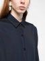 PAULA Blouse met sjaaldetail Blauw - Thumbnail 5