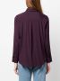PAULA Blouse met sjaaldetail Paars - Thumbnail 4