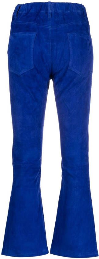 PAULA Flared broek Blauw