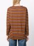 PAULA Gestreept T-shirt Geel - Thumbnail 4