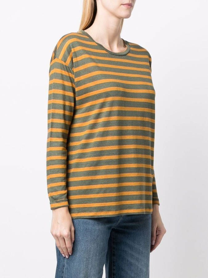 PAULA Gestreept T-shirt Groen