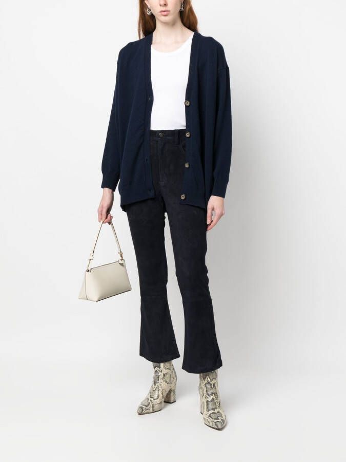 PAULA Kasjmier vest Blauw