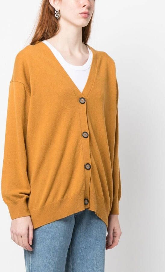 PAULA Kasjmier vest Oranje