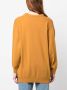 PAULA Kasjmier vest Oranje - Thumbnail 4