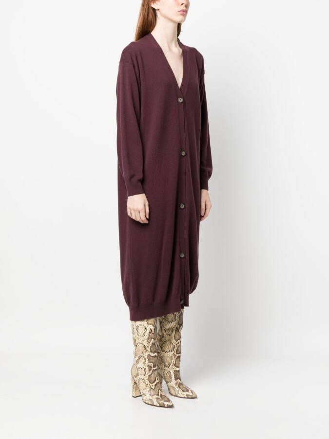 PAULA Kasjmier vest Paars