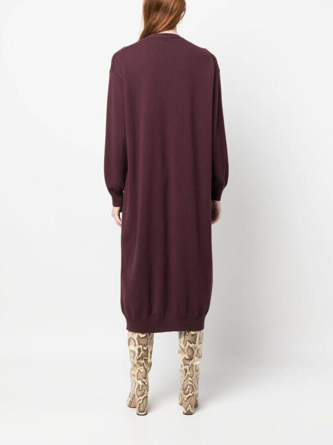 PAULA Kasjmier vest Paars