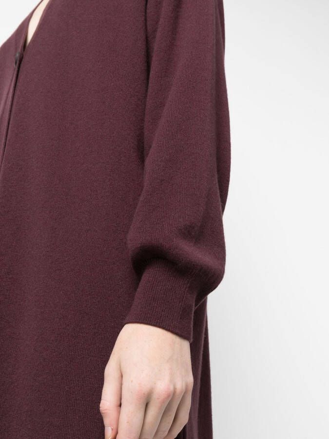 PAULA Kasjmier vest Paars