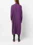 PAULA Midi-jurk met sjaaldetail Paars - Thumbnail 4