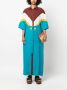 PAULA Maxi-jurk met vlakken Blauw - Thumbnail 2