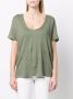 PAULA T-shirt met U-hals Groen - Thumbnail 4