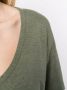 PAULA T-shirt met U-hals Groen - Thumbnail 5