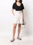 PAULA T-shirt met U-hals Zwart - Thumbnail 2