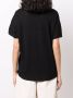 PAULA T-shirt met U-hals Zwart - Thumbnail 4