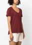 PAULA T-shirt met U-hals Bruin - Thumbnail 3