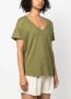PAULA T-shirt met U-hals Groen - Thumbnail 3