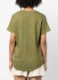PAULA T-shirt met U-hals Groen - Thumbnail 4