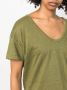 PAULA T-shirt met U-hals Groen - Thumbnail 5