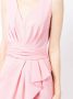Paule Ka Asymmetrische jurk Roze - Thumbnail 5