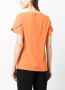 Paule Ka Satijnen blouse Oranje - Thumbnail 4