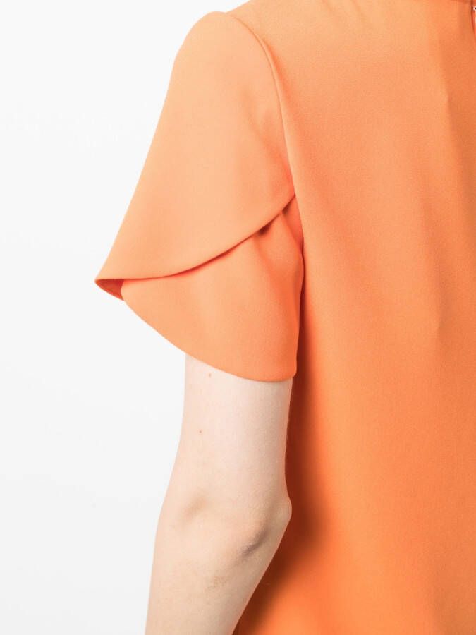 Paule Ka Satijnen blouse Oranje