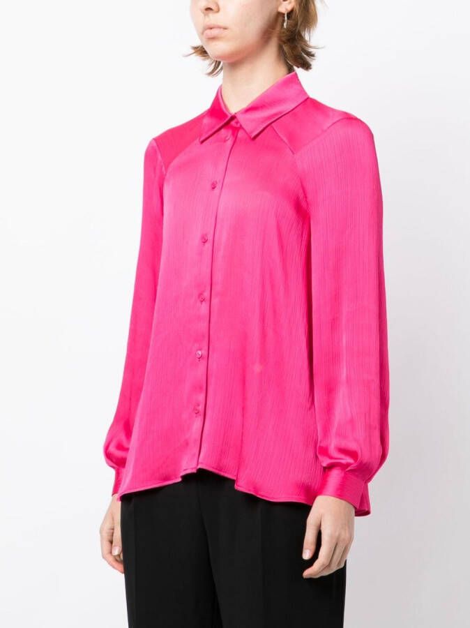 Paule Ka Satijnen blouse Roze