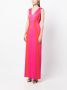 Paule Ka Maxi-jurk met colourblocking Roze - Thumbnail 3