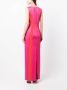 Paule Ka Maxi-jurk met colourblocking Roze - Thumbnail 4