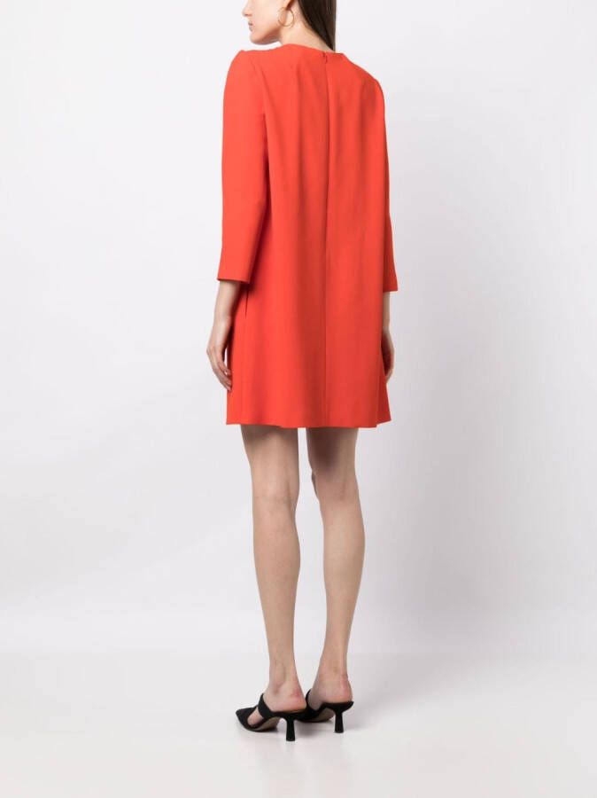 Paule Ka Mini-jurk met strikdetail Rood