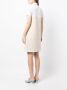 Paule Ka Tweed mini-jurk Wit - Thumbnail 4