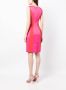Paule Ka Tweekleurige jurk Roze - Thumbnail 4