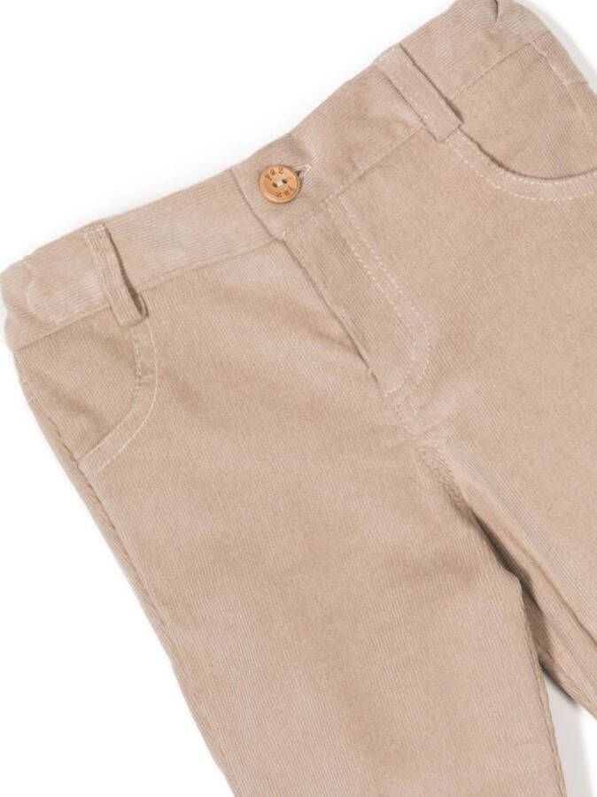 Paz Rodriguez Broek met elastische taille Beige