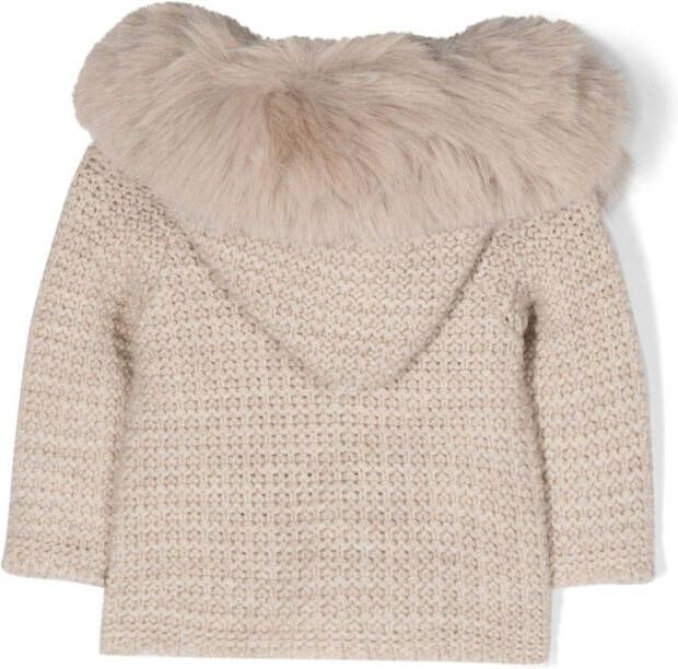 Paz Rodriguez Jas met capuchon Beige
