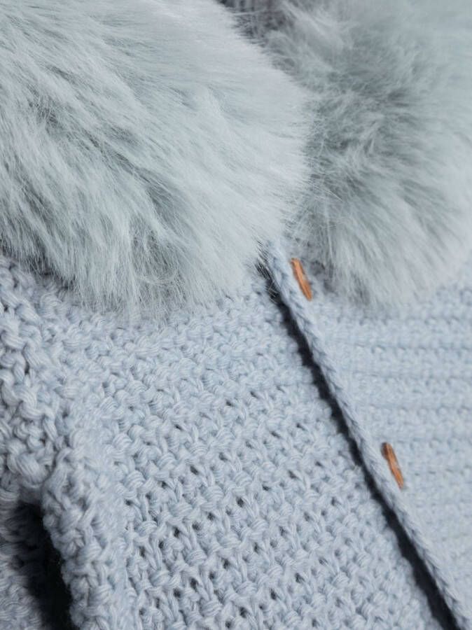 Paz Rodriguez Jas met capuchon Blauw