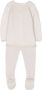 Paz Rodriguez Pyjama met logoprint Beige - Thumbnail 2