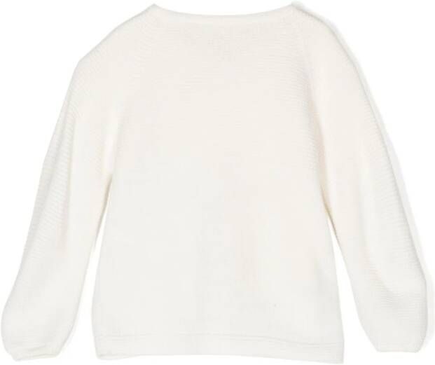 Paz Rodriguez Vest met ronde hals Wit