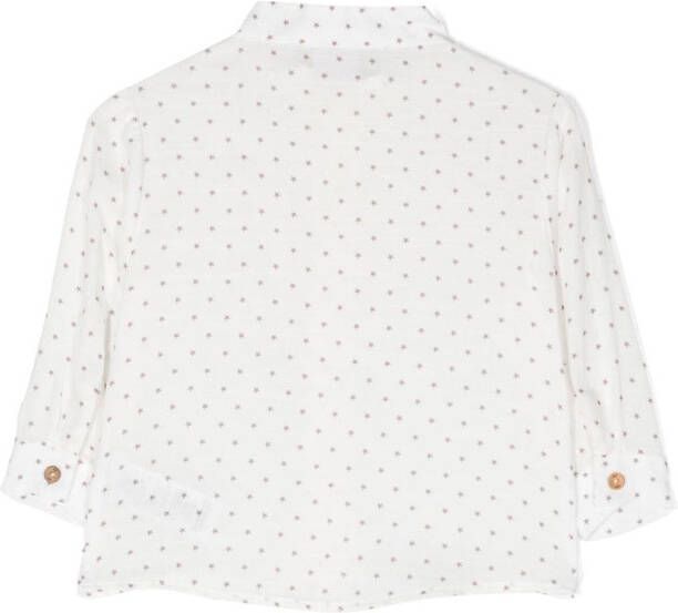 Paz Rodriguez Shirt met sterrenprint Wit
