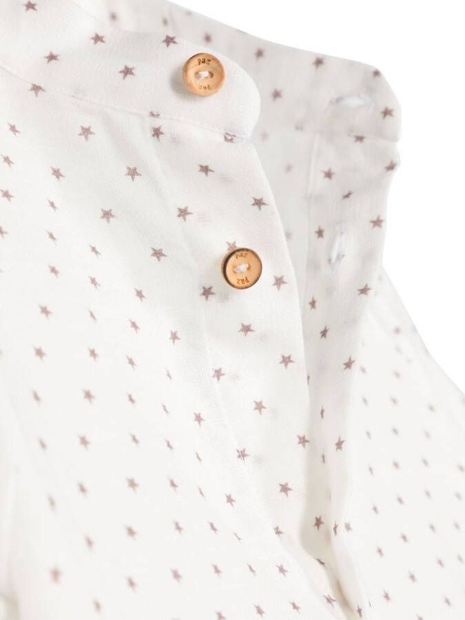 Paz Rodriguez Shirt met sterrenprint Wit