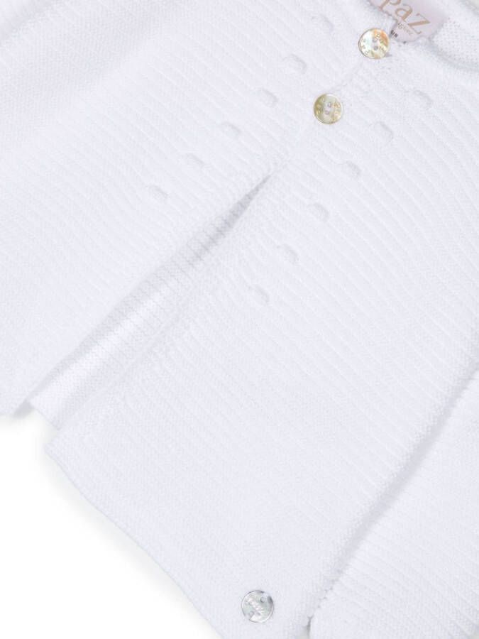 Paz Rodriguez Gebreid vest Wit