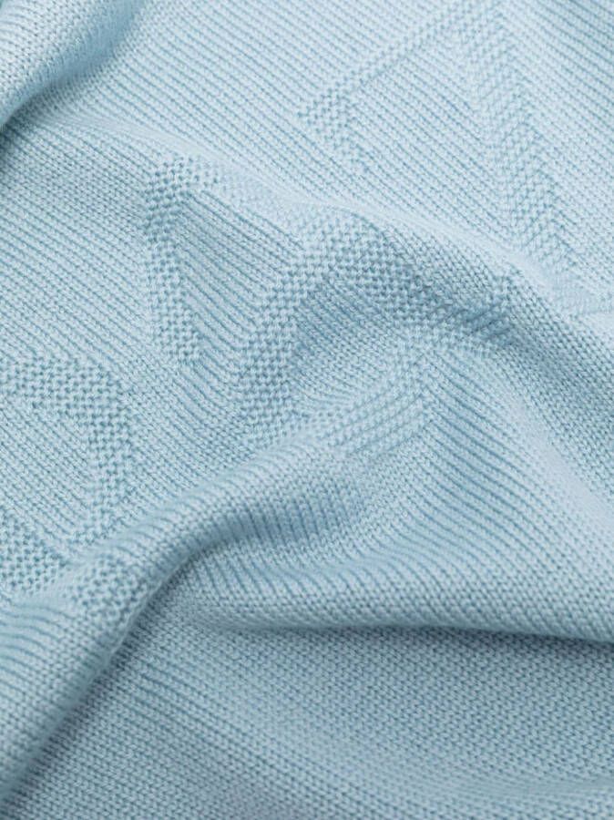Paz Rodriguez Wollen deken Blauw