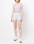 P.E Nation Geruite shorts Blauw - Thumbnail 2