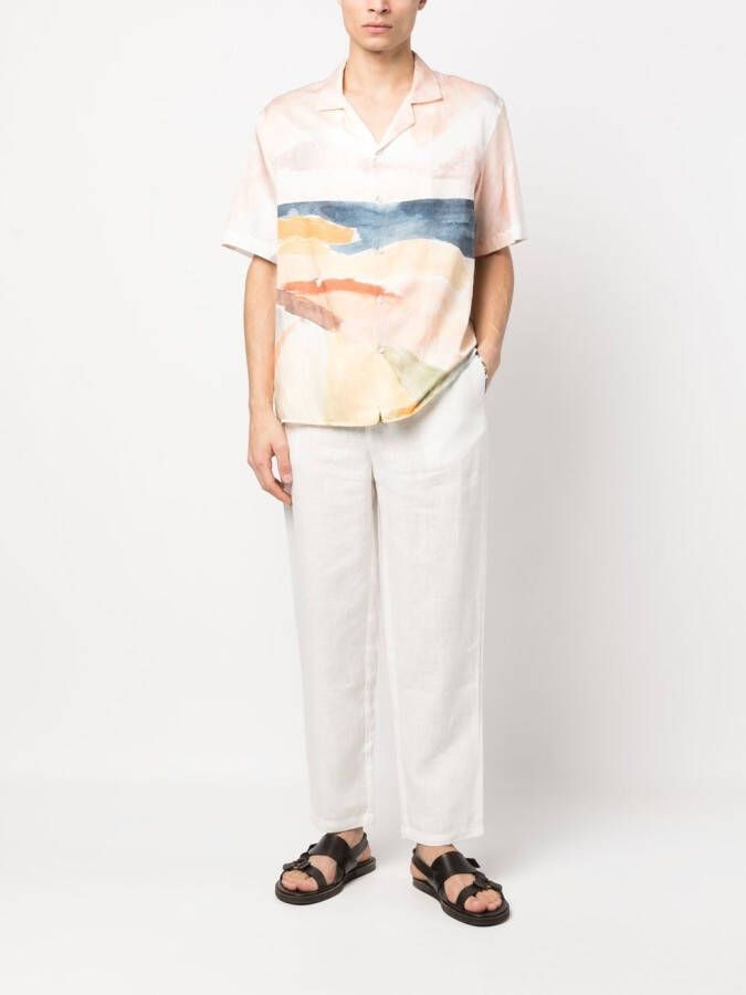 PENINSULA SWIMWEAR Broek met trekkoord Beige