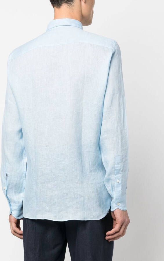 PENINSULA SWIMWEAR Button-down overhemd Blauw