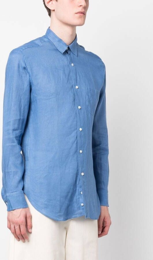 PENINSULA SWIMWEAR Button-up overhemd Blauw