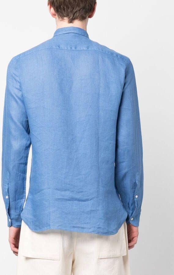 PENINSULA SWIMWEAR Button-up overhemd Blauw
