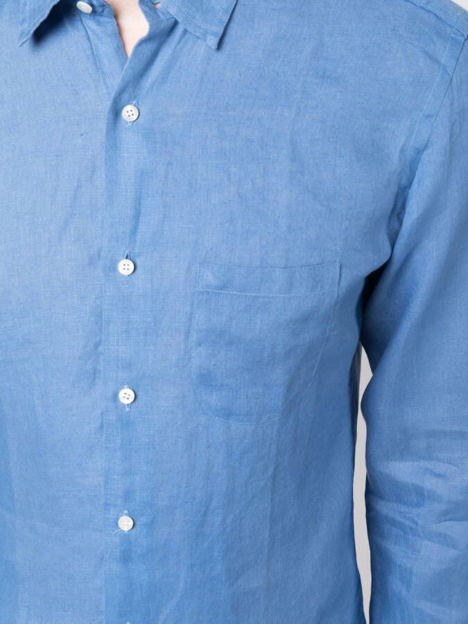 PENINSULA SWIMWEAR Button-up overhemd Blauw
