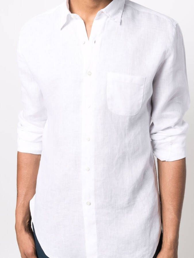 PENINSULA SWIMWEAR Button-up overhemd Wit