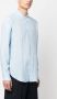PENINSULA SWIMWEAR Overhemd met bandkraag Blauw - Thumbnail 3