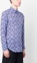 PENINSULA SWIMWEAR Overhemd met geometrische print Blauw - Thumbnail 3