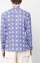 PENINSULA SWIMWEAR Overhemd met geometrische print Blauw - Thumbnail 4