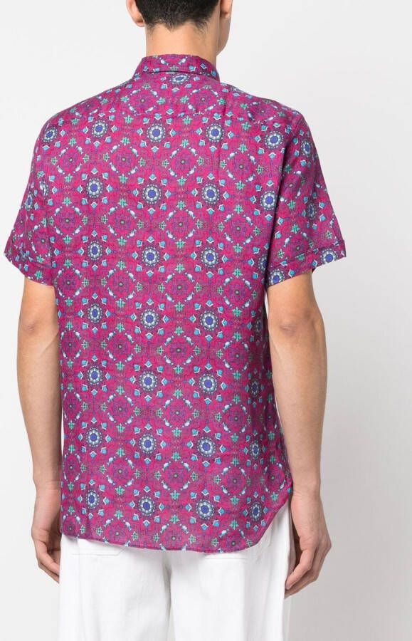 PENINSULA SWIMWEAR Overhemd met print Roze